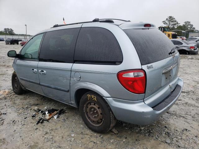 1C4GP45R65B121264 - 2005 CHRYSLER TOWN & COU ლურჯი ფოტო 2