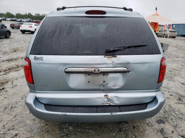 1C4GP45R65B121264 - 2005 CHRYSLER TOWN & COU ლურჯი ფოტო 6