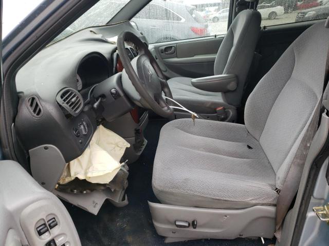 1C4GP45R65B121264 - 2005 CHRYSLER TOWN & COU ლურჯი ფოტო 7