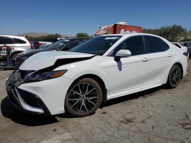 4T1T11AK1PU793341 - 2023 TOYOTA CAMRY SE NIGHT SHADE WHITE photo 1