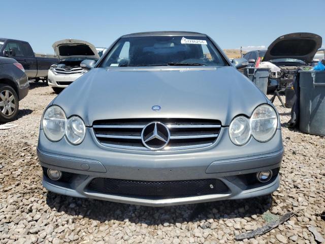 WDBTK75G66T069657 - 2006 MERCEDES-BENZ CLK 500 GRAY photo 5