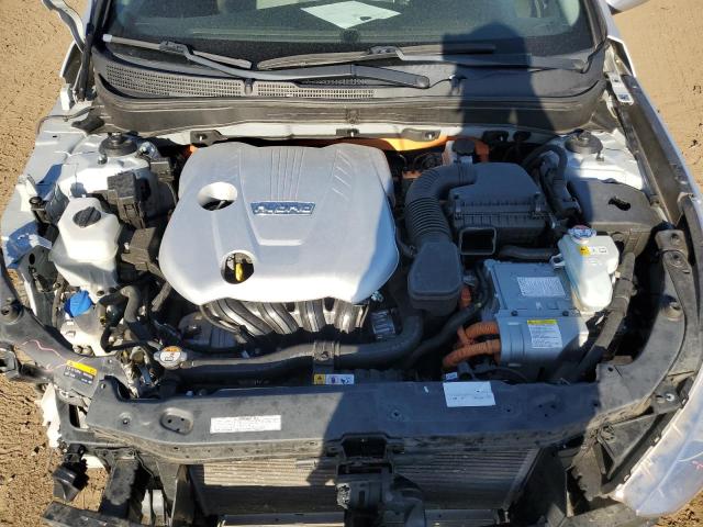 KMHEC4A48DA099331 - 2013 HYUNDAI SONATA HYBRID SILVER photo 11