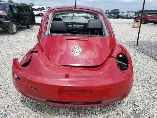 3VWPW31C18M522293 - 2008 VOLKSWAGEN NEW BEETLE S RED photo 6