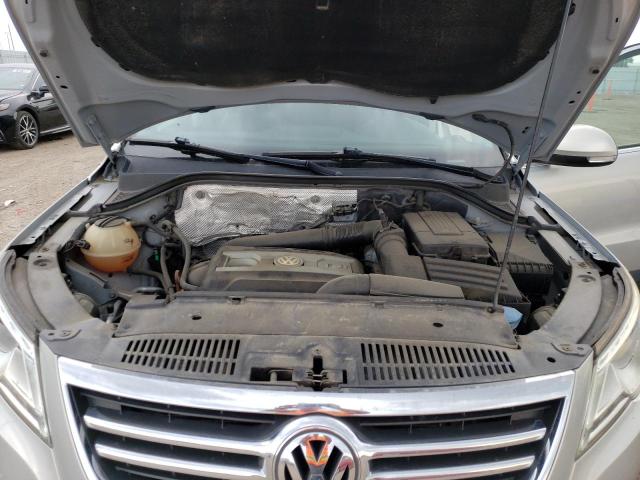 WVGBV7AX2BW501711 - 2011 VOLKSWAGEN TIGUAN SE S SILVER photo 11