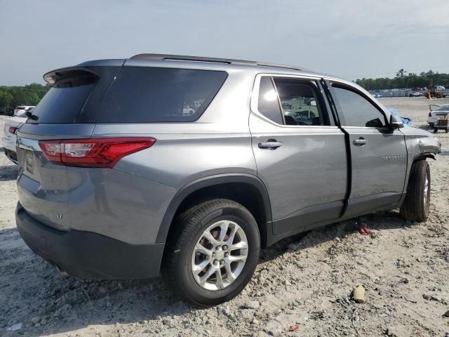 1GNERGKW8MJ125440 - 2021 CHEVROLET TRAVERSE LT GRAY photo 3