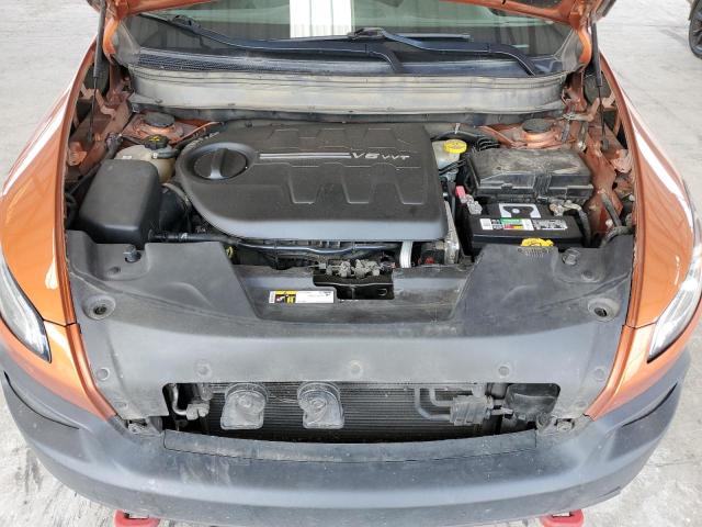 1C4PJMBS7GW193627 - 2016 JEEP CHEROKEE TRAILHAWK ORANGE photo 12