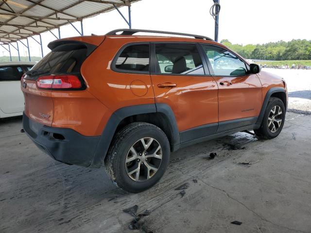1C4PJMBS7GW193627 - 2016 JEEP CHEROKEE TRAILHAWK ORANGE photo 3