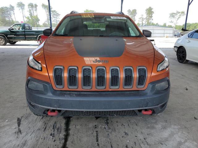 1C4PJMBS7GW193627 - 2016 JEEP CHEROKEE TRAILHAWK ORANGE photo 5