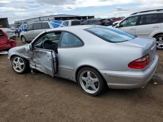 WDBLJ70G62T114696 - 2002 MERCEDES-BENZ CLK 430 SILVER photo 2