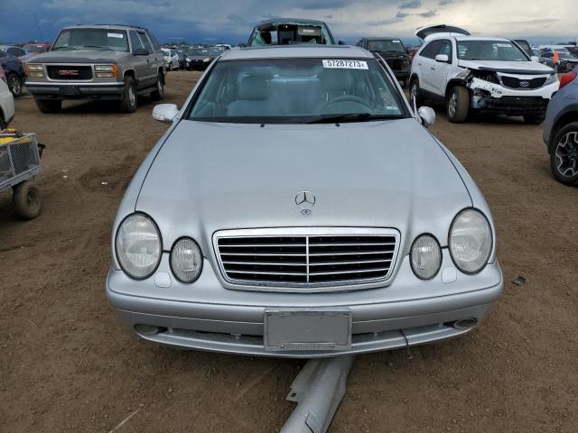 WDBLJ70G62T114696 - 2002 MERCEDES-BENZ CLK 430 SILVER photo 5