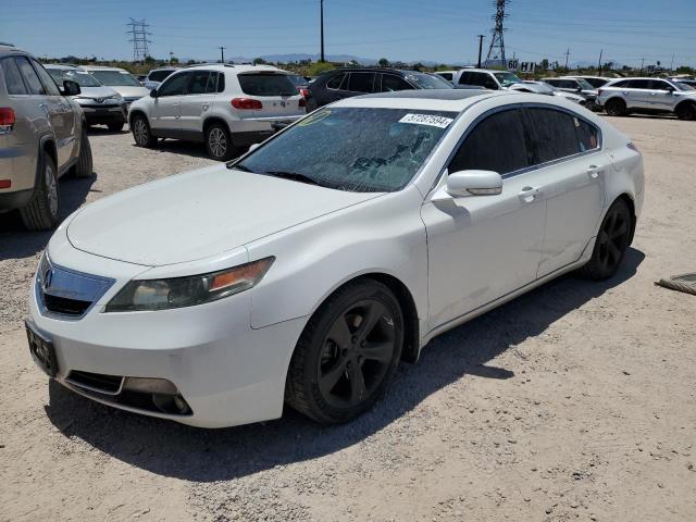 19UUA9F55DA002494 - 2013 ACURA TL TECH WHITE photo 1