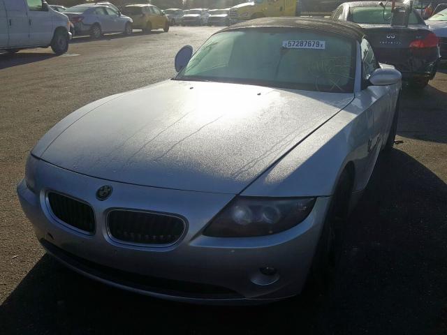 4USBT33453LS42294 - 2003 BMW Z4 2.5  photo 2