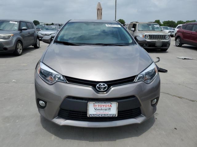 5YFBPRHEXEP067159 - 2014 TOYOTA COROLLA ECO GRAY photo 5