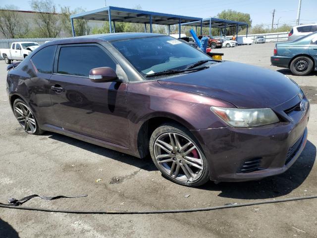 JTKJF5C73D3065740 - 2013 TOYOTA SCION TC 紫色 照片 4