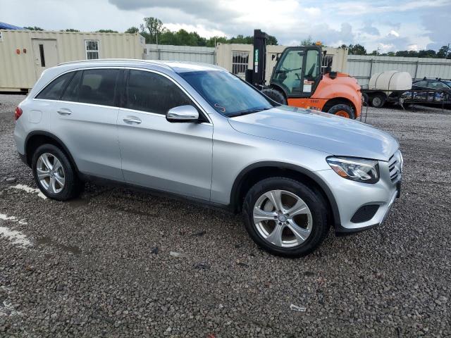 WDC0G4KB7HF136159 - 2017 MERCEDES-BENZ GLC 300 4MATIC SILVER photo 4