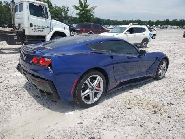 1G1YB2D71H5121353 - 2017 CHEVROLET CORVETTE STINGRAY 1LT BLUE photo 3