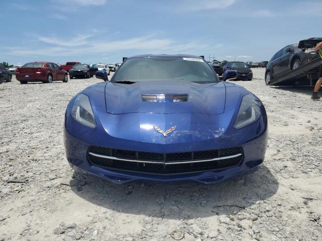 1G1YB2D71H5121353 - 2017 CHEVROLET CORVETTE STINGRAY 1LT BLUE photo 5