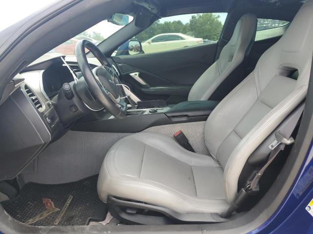 1G1YB2D71H5121353 - 2017 CHEVROLET CORVETTE STINGRAY 1LT BLUE photo 7