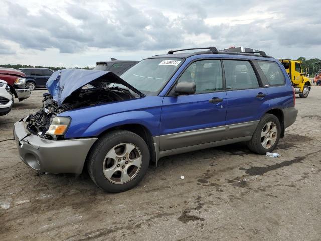 JF1SG65614H728704 - 2004 SUBARU FORESTER 2.5XS ლურჯი ფოტო 1