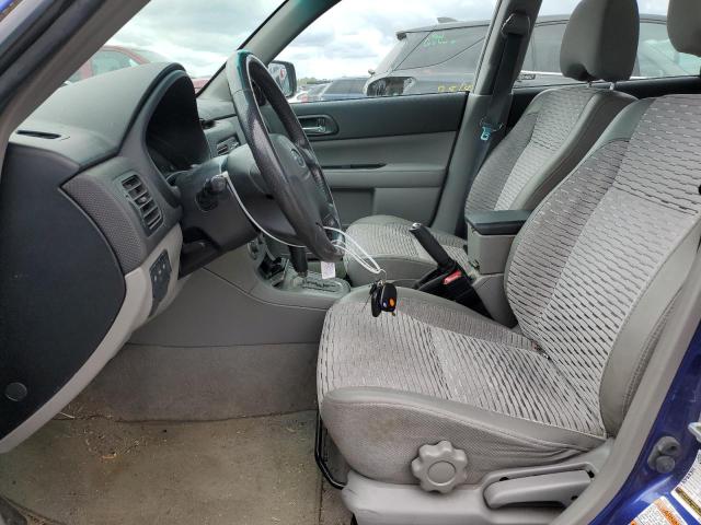 JF1SG65614H728704 - 2004 SUBARU FORESTER 2.5XS ლურჯი ფოტო 7