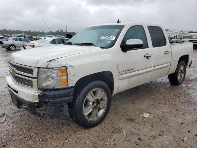 3GCPCTE08CG116014 - 2012 CHEVROLET SILVERADO C1500 LTZ WHITE photo 1