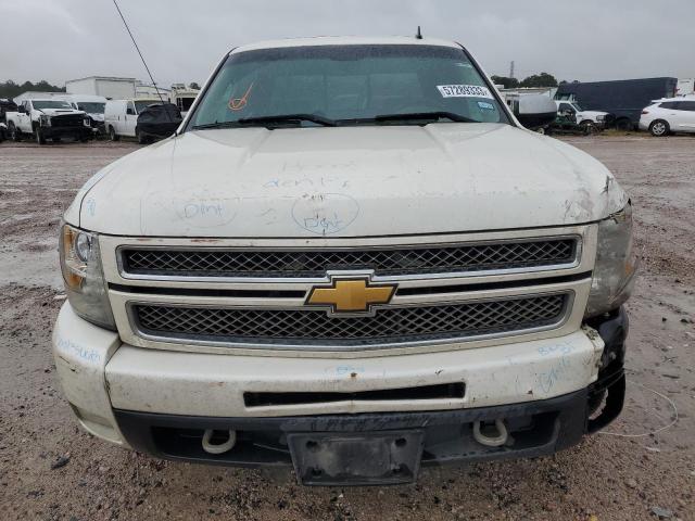 3GCPCTE08CG116014 - 2012 CHEVROLET SILVERADO C1500 LTZ WHITE photo 5