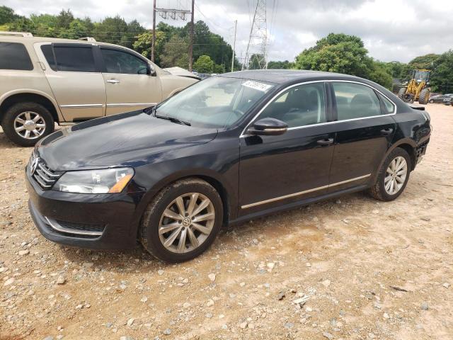 1VWCH7A34CC033221 - 2012 VOLKSWAGEN PASSAT SEL BLACK photo 1