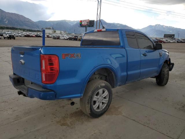 1FTER1FH7MLD03702 - 2021 FORD RANGER XL BLUE photo 3