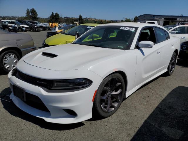 2C3CDXHG1KH690498 - 2019 DODGE CHARGER GT WHITE photo 1