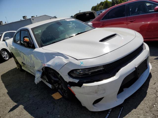 2C3CDXHG1KH690498 - 2019 DODGE CHARGER GT WHITE photo 4