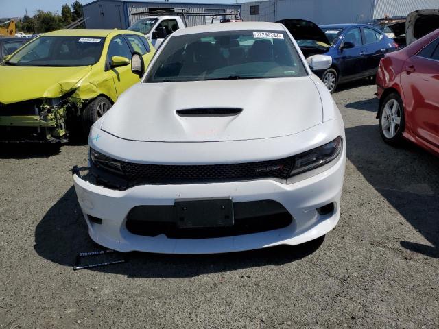 2C3CDXHG1KH690498 - 2019 DODGE CHARGER GT WHITE photo 5