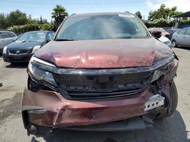 5FNYF6H24NB084441 - 2022 HONDA PILOT SE RED photo 5