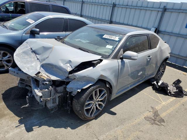 JTKJF5C76FJ012299 - 2015 TOYOTA SCION TC 银色 照片 1