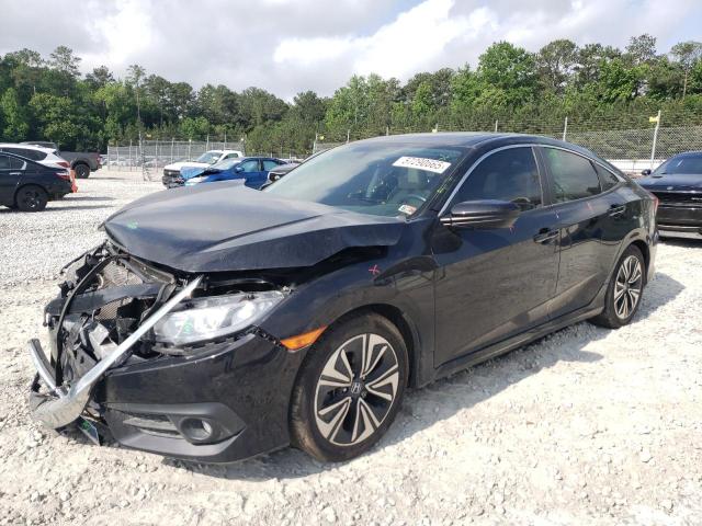 19XFC1F77HE009387 - 2017 HONDA CIVIC EXL BLACK photo 1