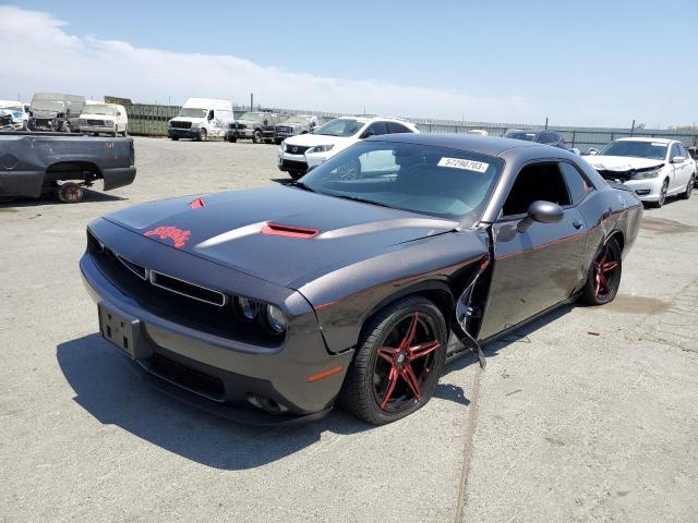 2C3CDZAG2JH183680 - 2018 DODGE CHALLENGER SXT GRAY photo 1