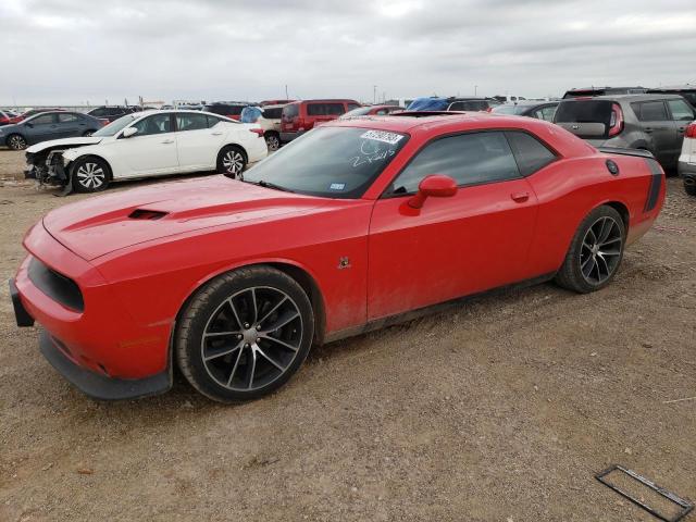 2C3CDZFJ4GH166053 - 2016 DODGE CHALLENGER R/T SCAT PACK RED photo 1