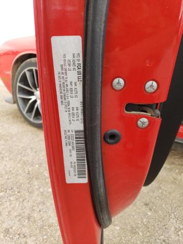 2C3CDZFJ4GH166053 - 2016 DODGE CHALLENGER R/T SCAT PACK RED photo 12
