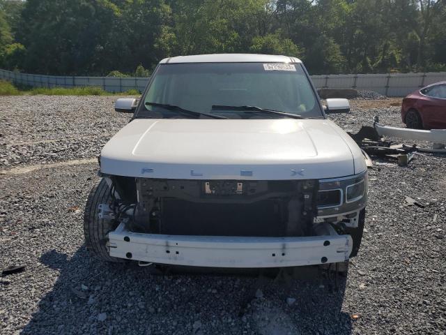 2FMGK5D88DBD24223 - 2013 FORD FLEX LIMITED WHITE photo 5