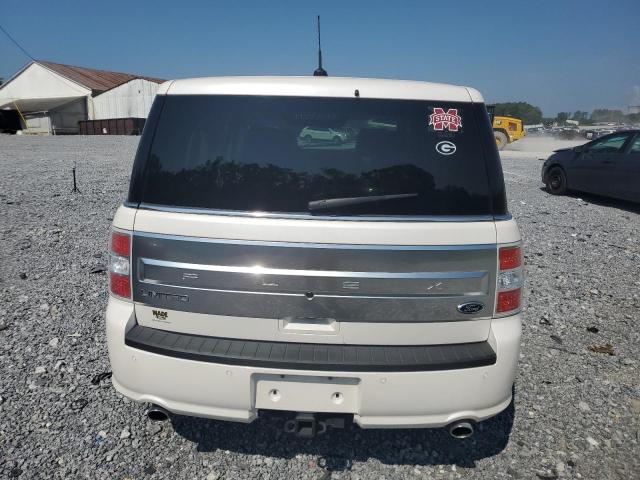 2FMGK5D88DBD24223 - 2013 FORD FLEX LIMITED WHITE photo 6