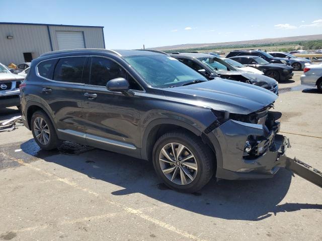 5NMS33AD0LH249390 - 2020 HYUNDAI SANTA FE SEL BLACK photo 4