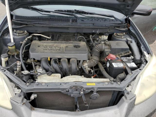 2T1KR32E26C618833 - 2006 TOYOTA COROLLA MA XR GRAY photo 12