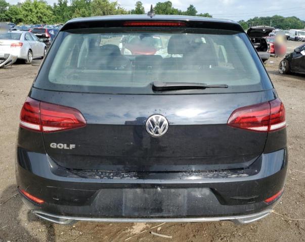 3VWG57AU1KM017493 - 2019 VOLKSWAGEN GOLF S BLACK photo 6