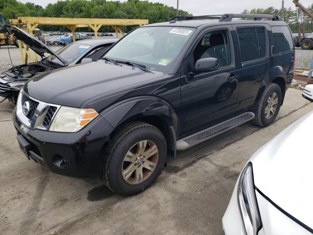 5N1AR1NB8AC621198 - 2010 NISSAN PATHFINDER S BLACK photo 1