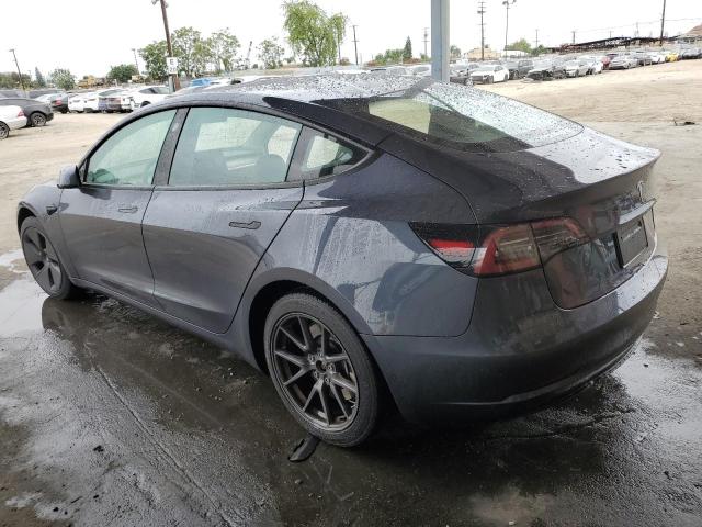 5YJ3E1EA0PF621224 - 2023 TESLA MODEL 3 GRAY photo 2