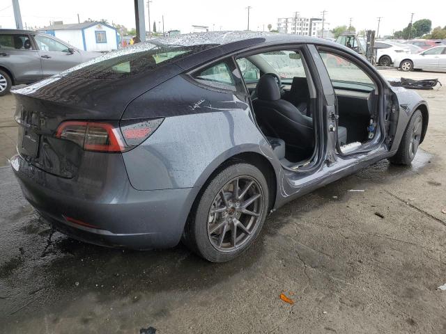 5YJ3E1EA0PF621224 - 2023 TESLA MODEL 3 GRAY photo 3