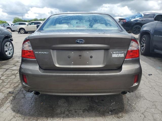 4S3BL616397235647 - 2009 SUBARU LEGACY 2.5I BROWN photo 6