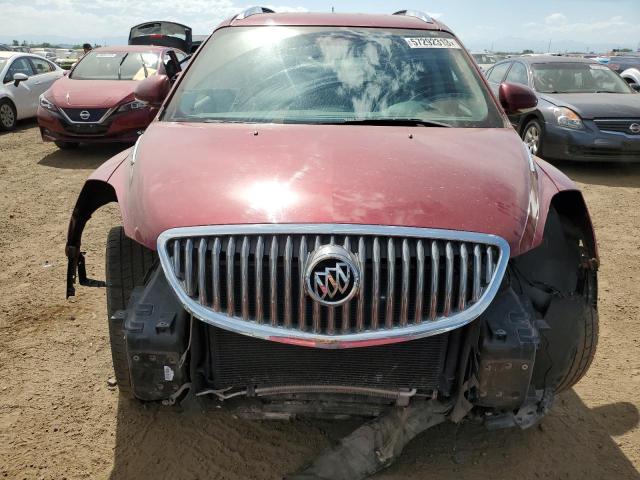 5GAKVBED5BJ143445 - 2011 BUICK ENCLAVE CXL RED photo 5