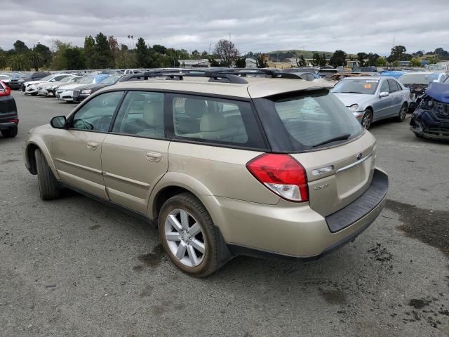 4S4BP62C487322508 - 2008 SUBARU OUTBACK 2.5I LIMITED GOLD photo 2