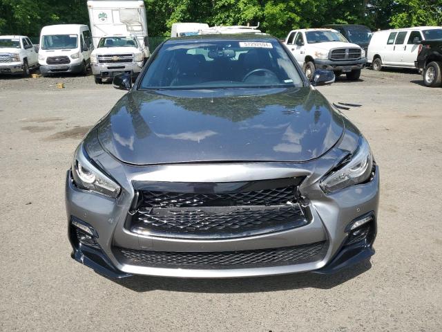 JN1FV7ARXJM700171 - 2018 INFINITI Q50 RED SPORT 400 GRAY photo 5