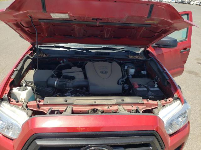 5TFRZ5CN9LX090486 - 2020 TOYOTA TACOMA ACCESS CAB წითელი ფოტო 11